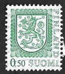 Sellos del Mundo : Europa : Finlandia : 559 - Escudo de Armas