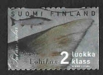 Stamps : Europe : Finland :  1099 - Salmón del Atlántico