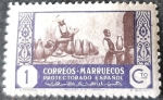 Stamps Spain -  Marruecos español. Artesanía