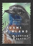 Sellos del Mundo : Europa : Finlandia : 1100 - Ruiseñor Pechiazul