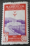 Stamps Spain -  Marruecos español. Pro tuberculosos