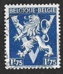 Stamps Belgium -  331 - León Rampante