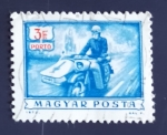 Stamps Hungary -  Motos