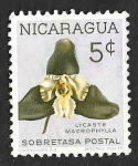 Stamps Nicaragua -  RA69 - Orquídea