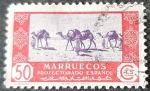 Stamps Spain -  Marruecos español. Comercio