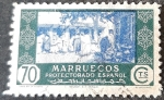 Stamps Spain -  Marruecos español. Comercio