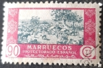 Stamps Spain -  Marruecos español. Comercio