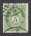 Stamps Norway -  39a - Corneta de Posta