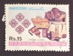 Stamps : Asia : Pakistan :  Productos de cuero