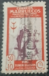 Stamps Spain -  Marruecos español. Pro tuberculosos