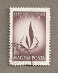 Stamps Hungary -  Llama por los derechos huanos