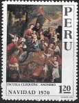 Stamps Peru -  navidad