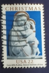 Stamps United States -  Navidad