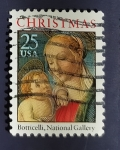 Stamps United States -  Navidad