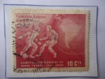 Sellos de America - Chile -  Campeonato Mundial de Fútbol 1962 - Sello de 10 Ctvs.
