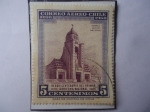 Stamps Chile -  Sesquicentenario del Primer Gobierno Nacional (1810-1960)- Templo Votivo Nacional-Basílica de Ntra. 