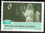 Sellos de Africa - Guinea Ecuatorial -  Homenaje al Cine - escena de 