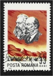 Sellos de Europa - Rumania -  VI Conf. De Ministros de Correos de los Países Socialistas, Beijing, Marx y Lenin