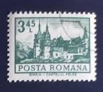 Sellos de Europa - Rumania -  Castillos