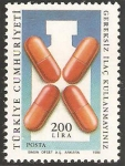 Stamps Asia - Turkey -  no a los medicamentos sin necesidad