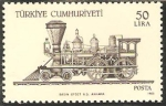 Stamps Asia - Turkey -  locomotoras