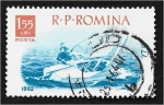 Stamps Romania -  Deportes en barco, Vela