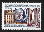 Sellos de Europa - Rusia -  350 aniversario de la Universidad de Tartu