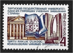 Stamps Russia -  350 aniversario de la Universidad de Tartu