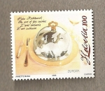 Stamps Switzerland -  Gastronomía europea