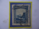 Stamps Colombia -  Cartagena de India-Fortificación Española- Sello de 15 Ctvos. Año 1950
