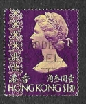 Stamps Hong Kong -  284 - Isabel II de Inglaterra