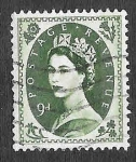 Stamps United Kingdom -  303 - Isabel II de Inglaterra