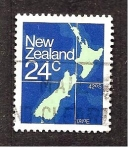 Stamps New Zealand -  INTERCAMBIO