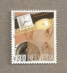 Stamps Switzerland -  Reloj del museo internacional de relojes