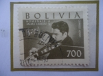 Stamps Bolivia -  Jaime Laredo-Violinista - Homenaje al Violinista de Cochabamba.