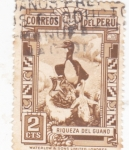Stamps Peru -  RIQUEZA DEL GUANO 