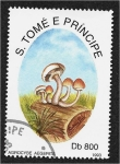 Sellos de Africa - Santo Tom� y Principe -  Hongos 1993, Agrocybe Aegerita