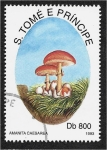 Stamps : Africa : S�o_Tom�_and_Pr�ncipe :  Hongos 1993, Amanita cesarea