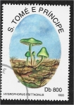 Stamps S�o Tom� and Pr�ncipe -  Hongos 1993, Hygrophorus psittacinus