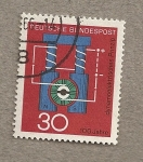 Stamps Germany -  100 años Principio elcytodinamico