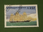 Stamps Africa - Benin -  Barco