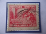 Stamps Bolivia -  Pedro D. Murillo (1757-1810)-