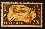 Stamps : Africa : Nigeria :  Fauna silvestre