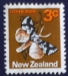Sellos de Oceania - Nueva Zelanda -  Mariposas