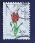 Sellos de Asia - Turquía -  Flores