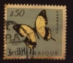 Stamps Mozambique -  Mariposas