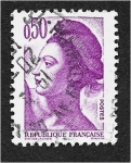 Stamps France -  Liberté de Gandon