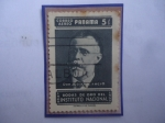 Stamps Panama -  Don Justo A. Facio-Bodas de Oro del Instituto Nacional- 50°Aniversario (909-1959)-Educación.
