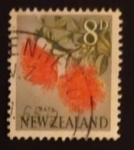Sellos del Mundo : Oceania : Nueva_Zelanda : Flores