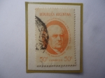 Stamps Argentina -  Domingo Fautino Sarmiento (1811-1888) Presidente (1868/74)-50 Aniversario de su Muerte (1888-1938)